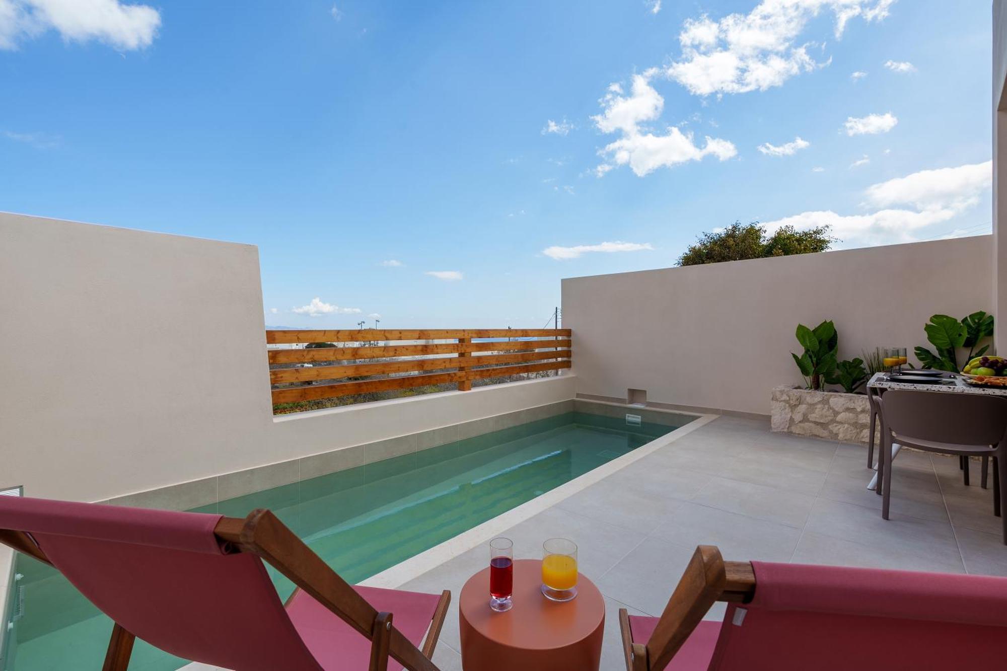 Sugarwhite Suites With Private Not Heated Pool Emporio  Exterior photo