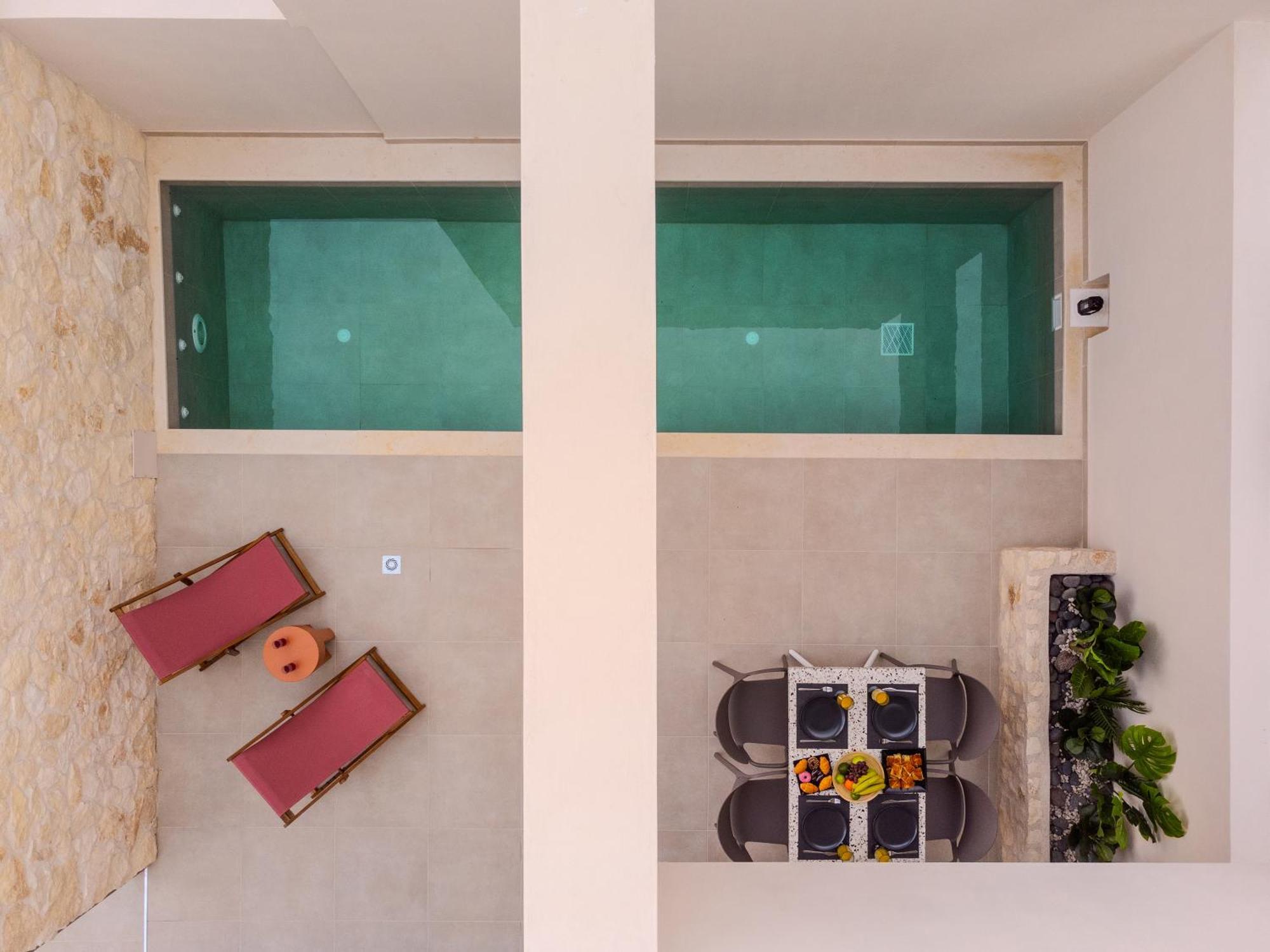 Sugarwhite Suites With Private Not Heated Pool Emporio  Exterior photo